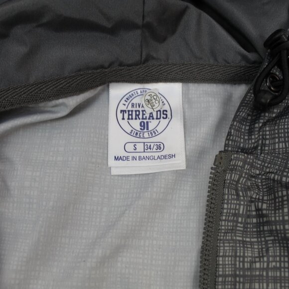 Alabama Crimson Tide Rivalry Threads Mens Windbreaker Jacket Gray Size Small - Picture 10 of 10